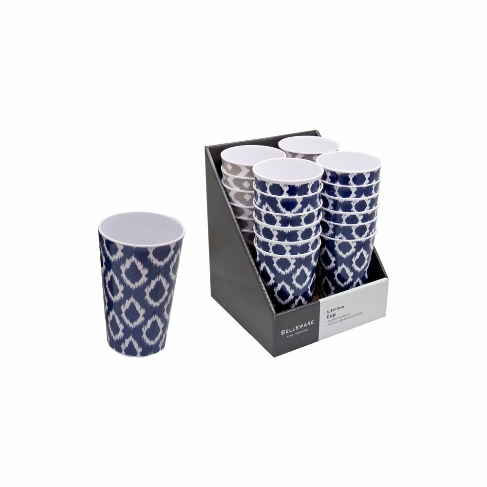 Melamine Tumbler Navy Wild 400ml 28404