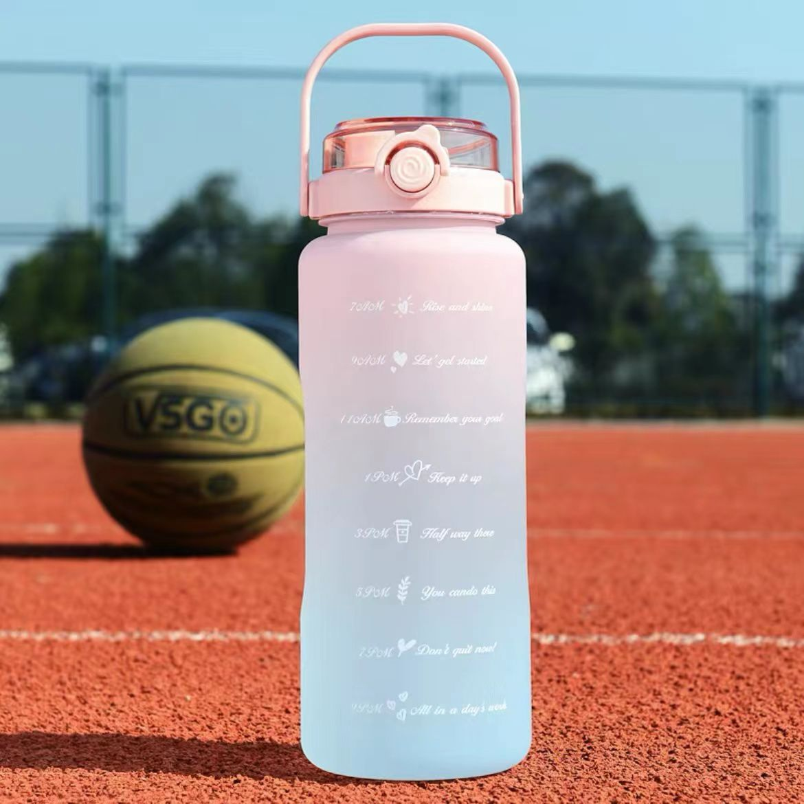 Motivational Sports Water Bottle 2.75L