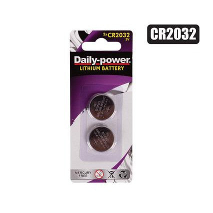 Batteries lithium CR-2032 3V 2pack Card