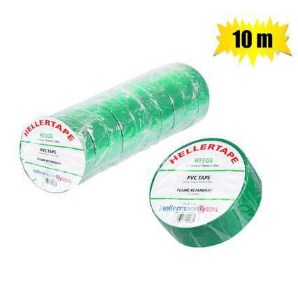 Zenith Insulation Tape 19mmx10m Green