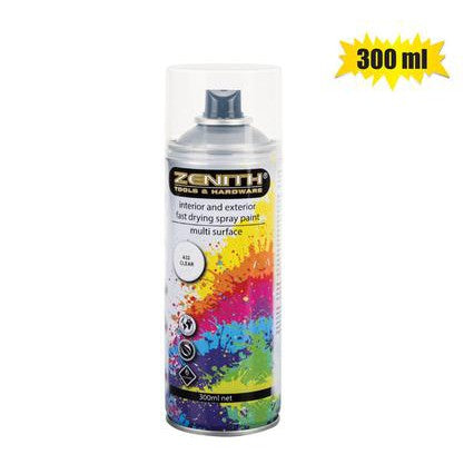 Zenith Spray Paint Clear Lacquer 300ml