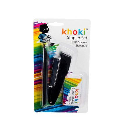 Khoki Metal Stapler with 1000pcs 26/60 Staples