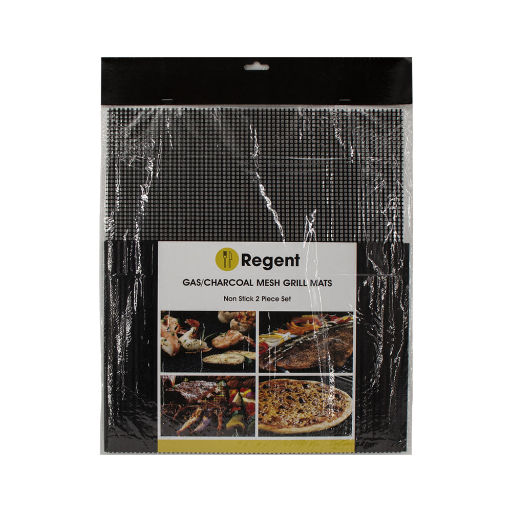 Regent Barbeque Re Usable Non Stick Mesh Grill Mats 2Pcs Set 71112