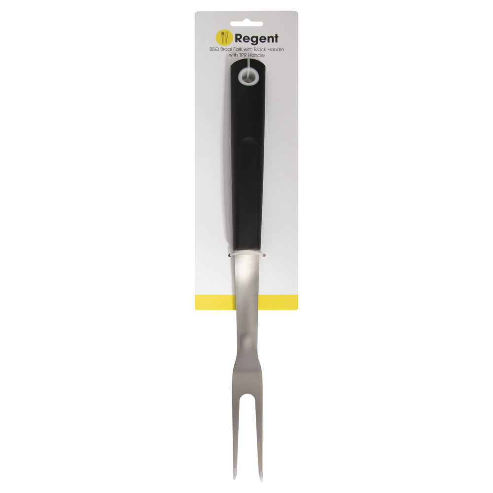 Regent Braai Fork Stainless Steel With TPR Handle 71117