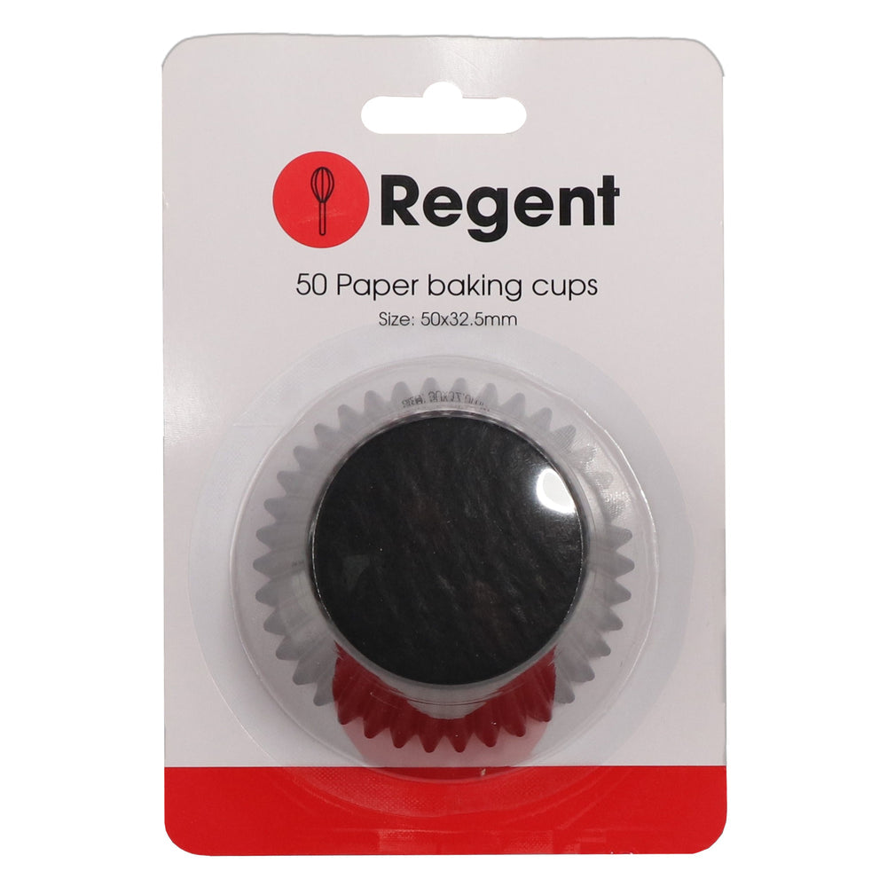 Regent Cake Cups Black Glassine Paper 50Pcs 71520