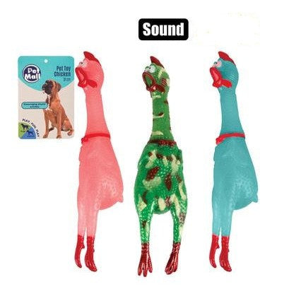 Pet Toy Puppy Vinly Chicken 25cm