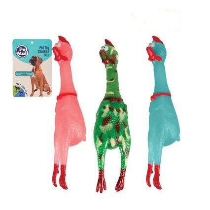 Pet Toy Puppy Vinly Chicken 25cm