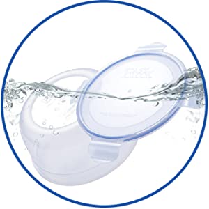 Food Saver Lunch Box Round Clip Lock 3pc Set