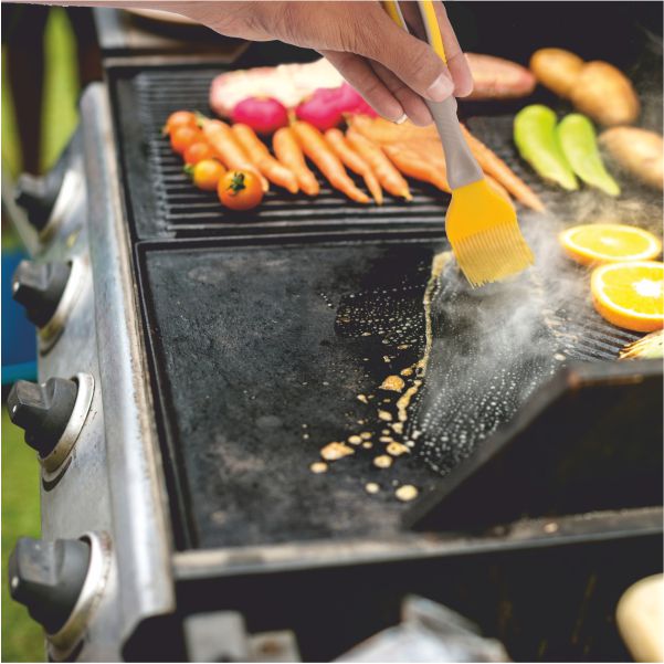 Silicone Pastry Basting Brush Yellow