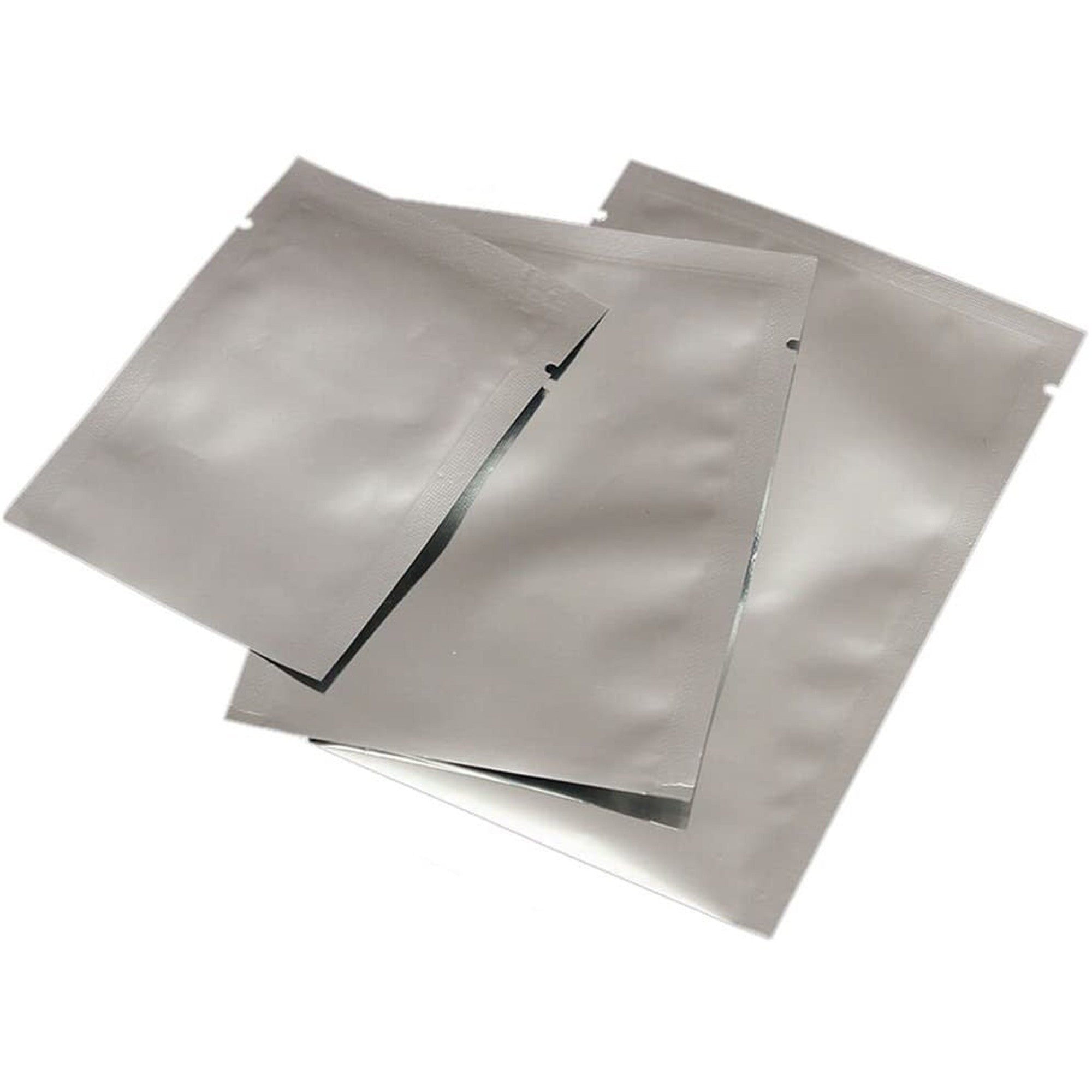 Vacuum Metalized Bags Silver 500g 16.5x26cm 70mic Laminated Pouch 100pack