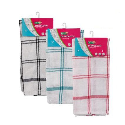 Disa Honeycomb Cotton Dish Cloth 40x70cm 80g