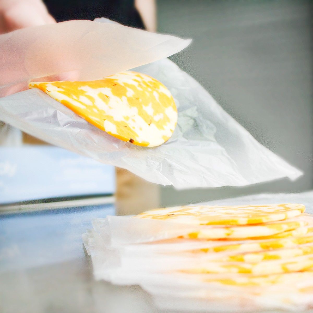 Plastic Foilene Food Separating Sheets 30x40cm 6microns 1000pack