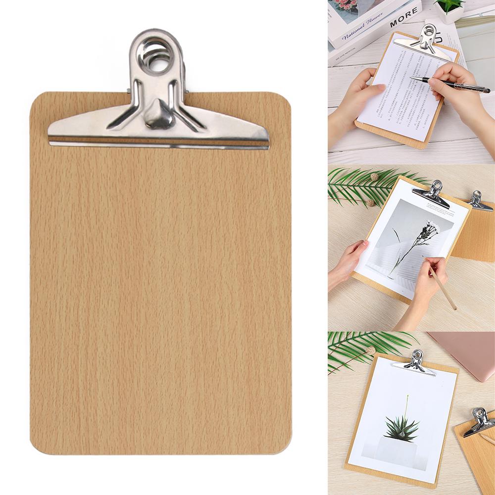 Wooden Clip Board A5