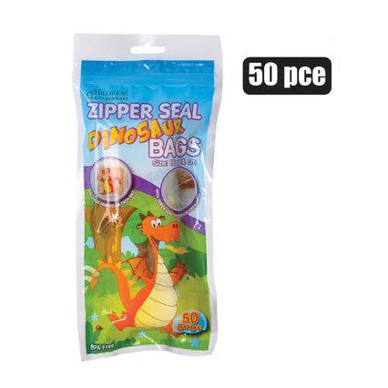 Disposable Kids Zipper Plastic Bags 16x14cm Zip Lock 50pack