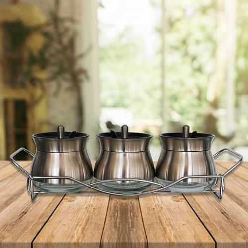 Totally Home Condiment 3pc Set