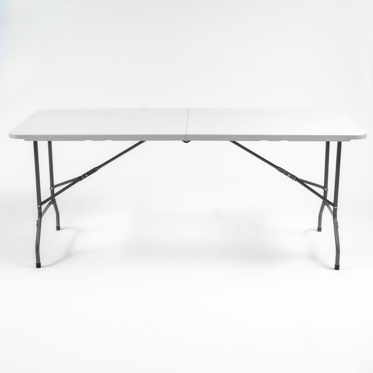 1.8m Folding Trestle Table 6ft White