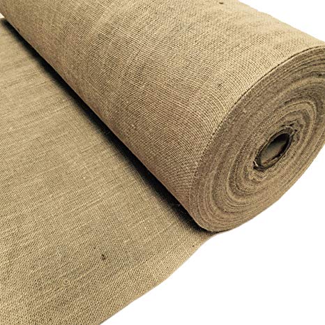 Hessian 1.8x1m Natural Open Weave Burlap Fabric Sheeting