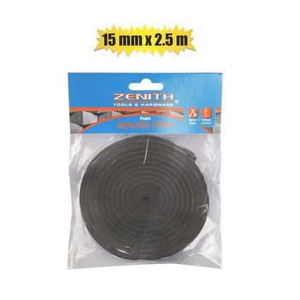 Zenith Foam Sealing Tape Strip 15mmx2.5m