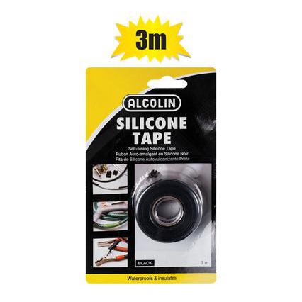 Alcolin Silicone Tape 3mx25mm Black
