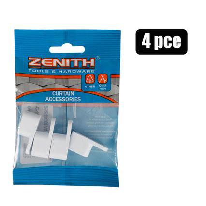 Zenith Curtain End Caps C-Rail 4pack
