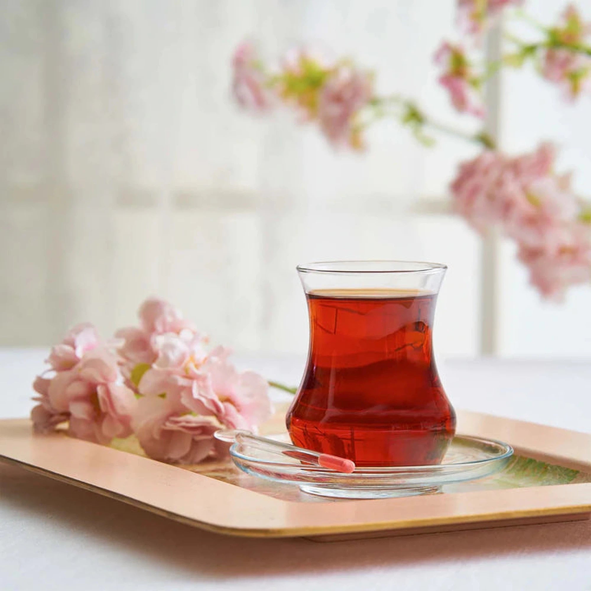 LAV Eda 170ml Turkish Tea Glass Cup Tumbler 6pc SGN1338