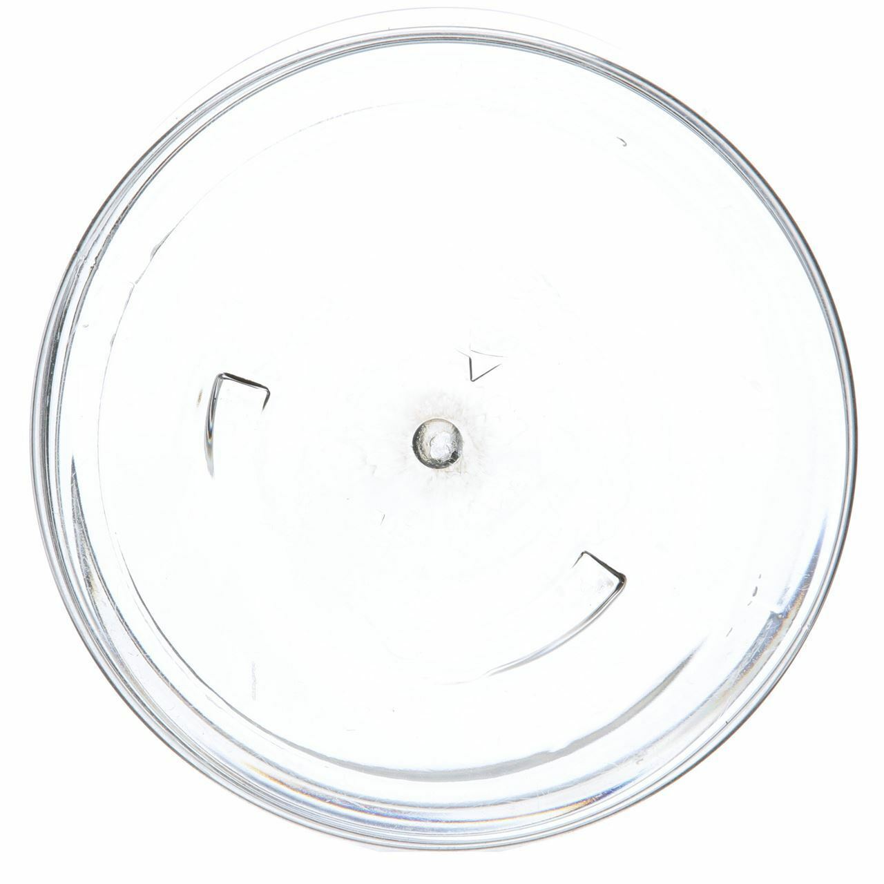 50ml PET Plastic Cosmetic Jar Low Profile with Lid Crystal Clear