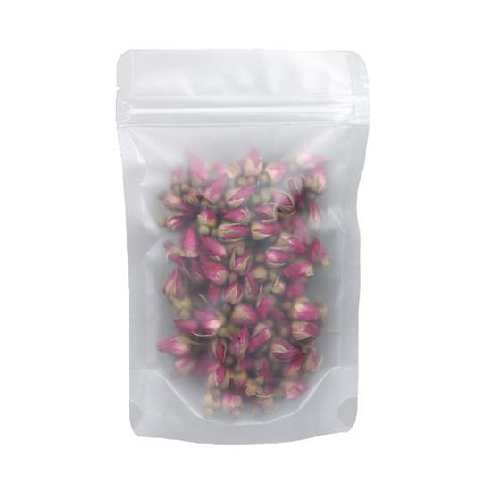 Zip Lock Pouch Bag Resealable 180x275mm Matte Finish Frosted Clear 10pack