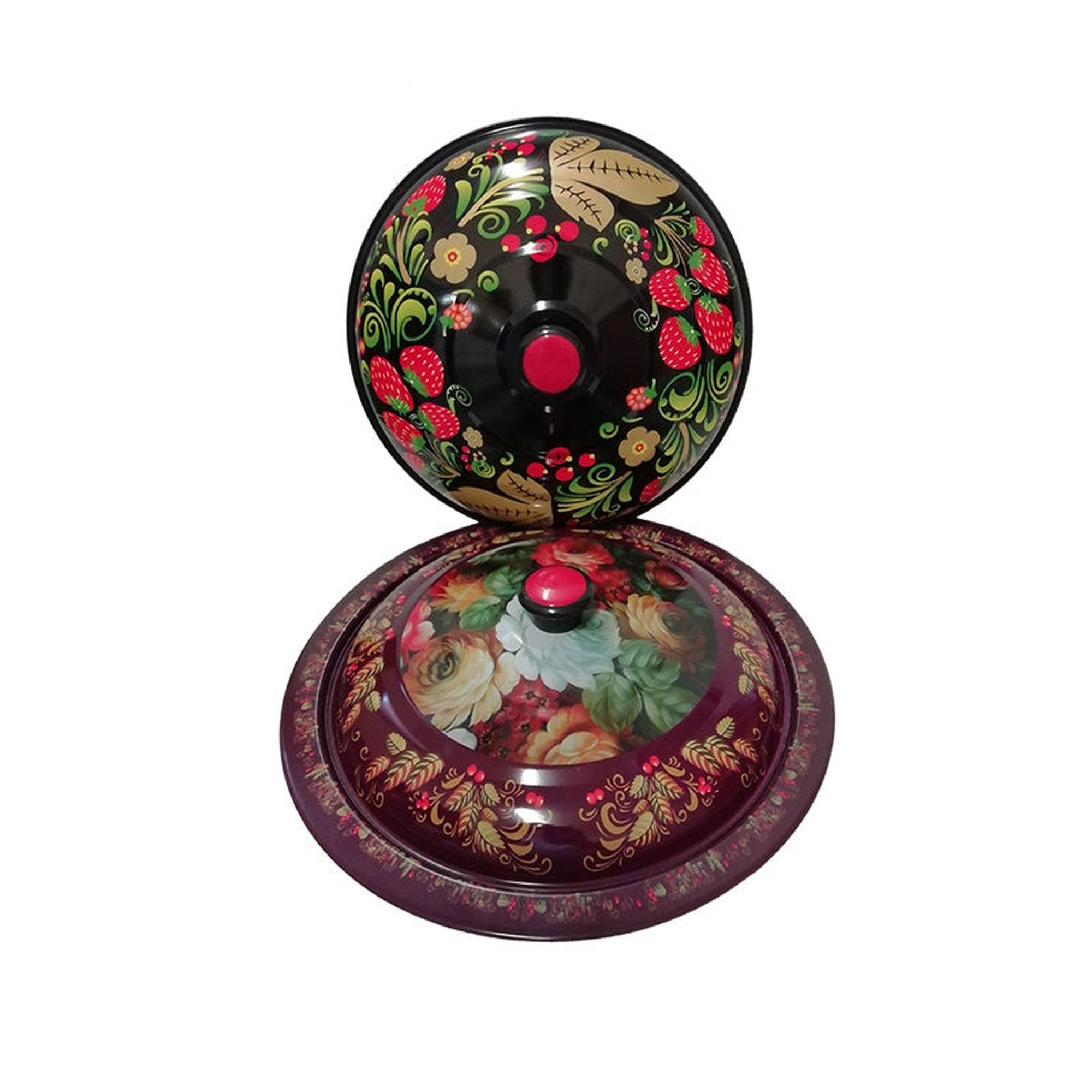 Printed Steel Bowl Lid Ccp