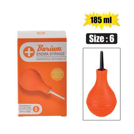 Barium Enema Syringe Nozzle 1654ml No.6