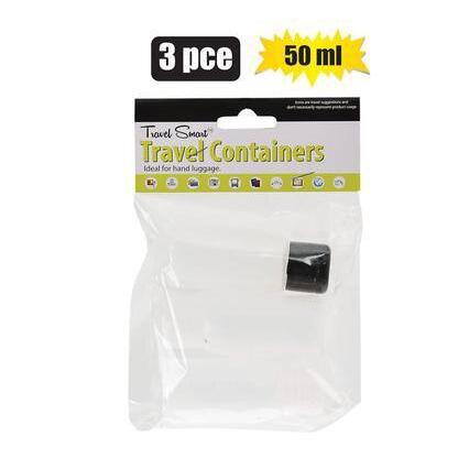 Travel Smart Bottles 50ml 3pack