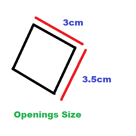 Garden Netting Plastic 1x1m