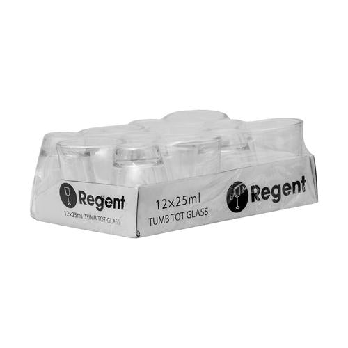 Regent Shot Glass 25ml Tot measure 12pc