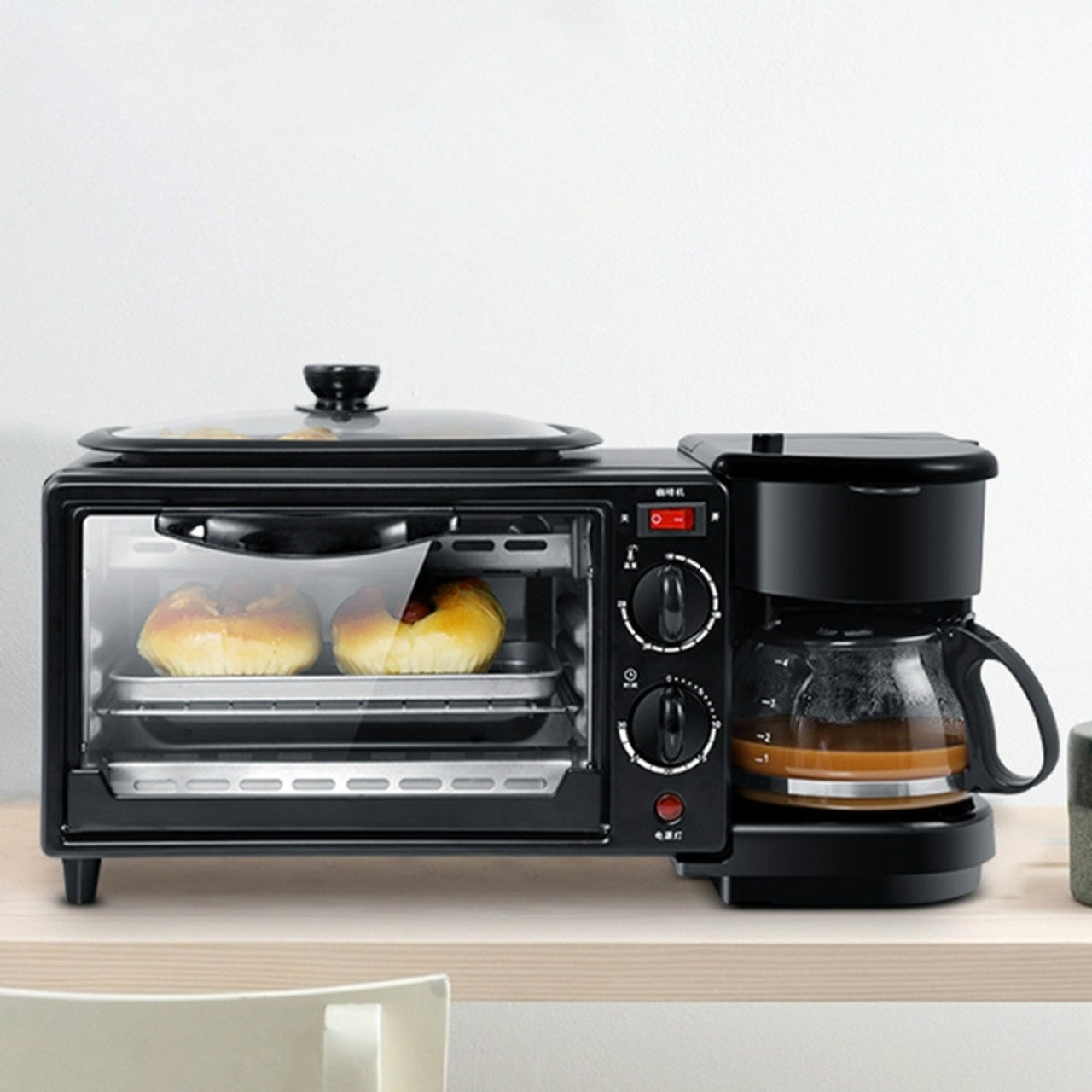 Mini Oven 3-in-1 Breakfast Maker 7L
