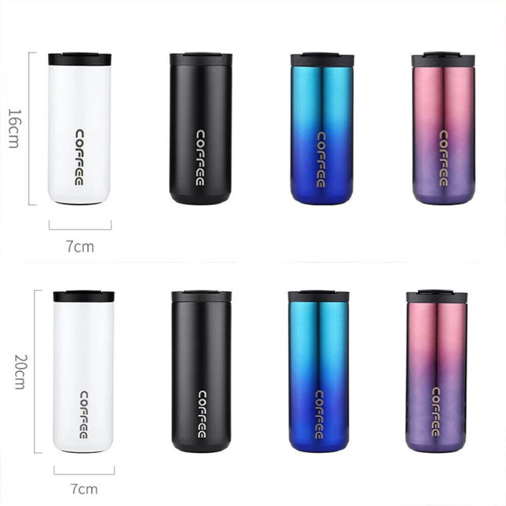 Retro 500ml Thermal Travel Flask Vacuum Insulated Drinking Bottle 31017