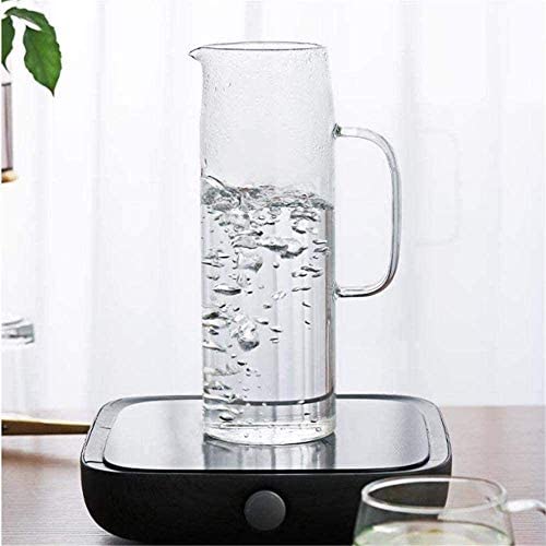 LAV Glass Water Jug 1.2L with Wood Lid SGN1940