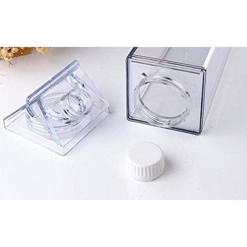 Milk Carton Bottle 500ml Acrylic Plastic