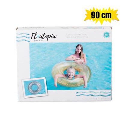 Intex Inflatable Swim Ring Round Tube 91cm Glitter