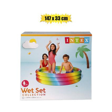 Intex Rainbow Pool Omber 3 Ring 147x33cm