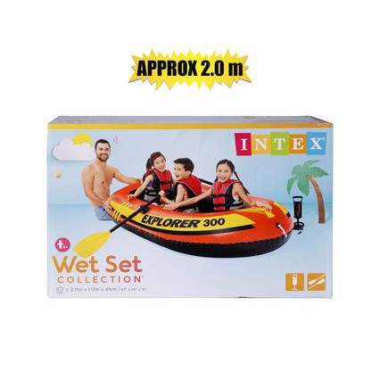 Intex 300 Boat Explorer Set 211x117x41cm