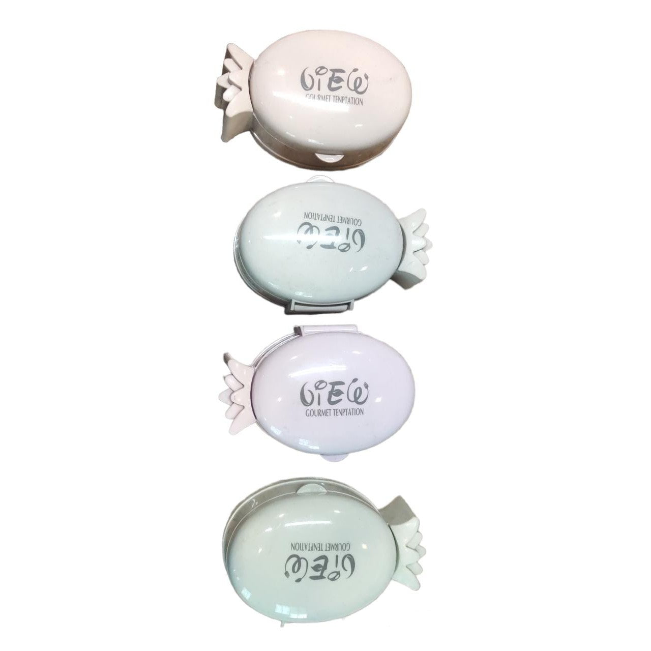 Plastic Soap Holder with Flip Lid Pineapple Shape 1pc 503