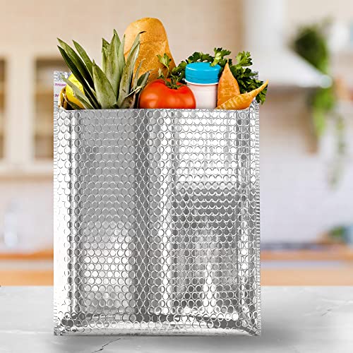 Bubble Pouch Mailer Bag Self-Seal Padded Envelope Silver