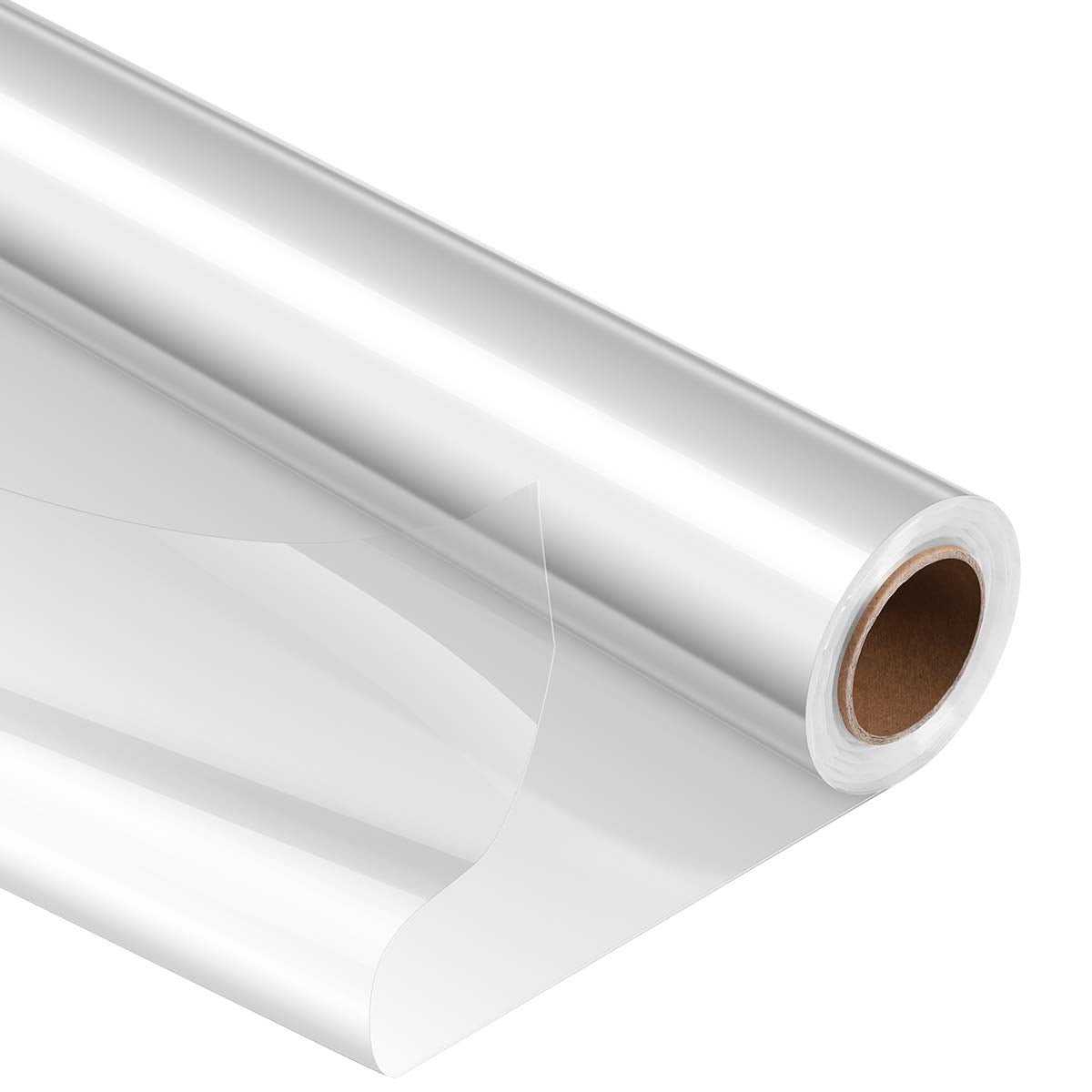 Cellophane Counter Gift Wrap Roll 1x50m 30mic Clear BOPP Film