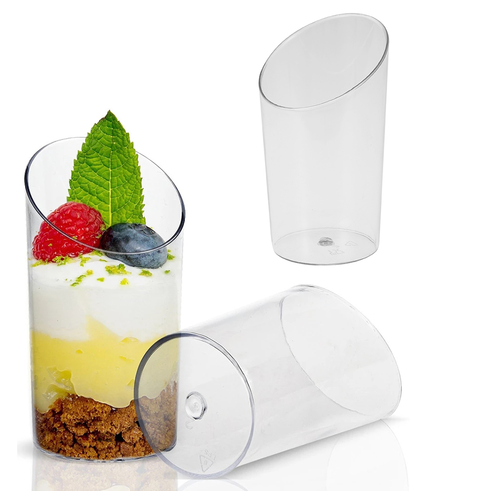 Acrylic Mini Dessert Cup 80ml 5pack