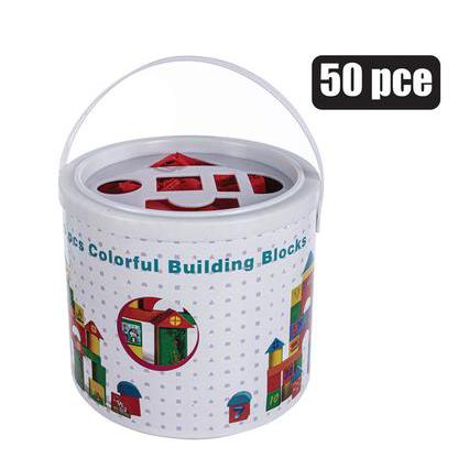 Edu Wooden Blocks 50pcs