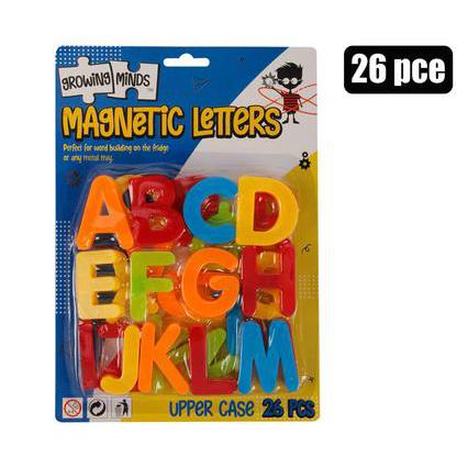 Edu Magnetic Upper Case Letters 26pcs