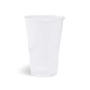 250ml Plastic Disposable Smoothie Cup Clear Plastic No Lid 10pack
