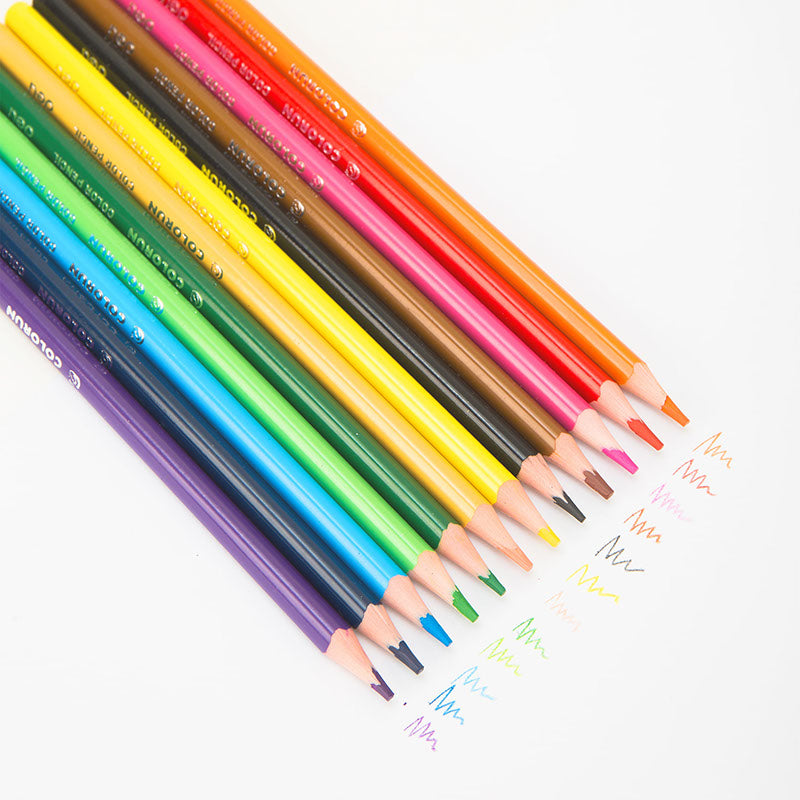 Deli Pencil Colours 18pack Assorted