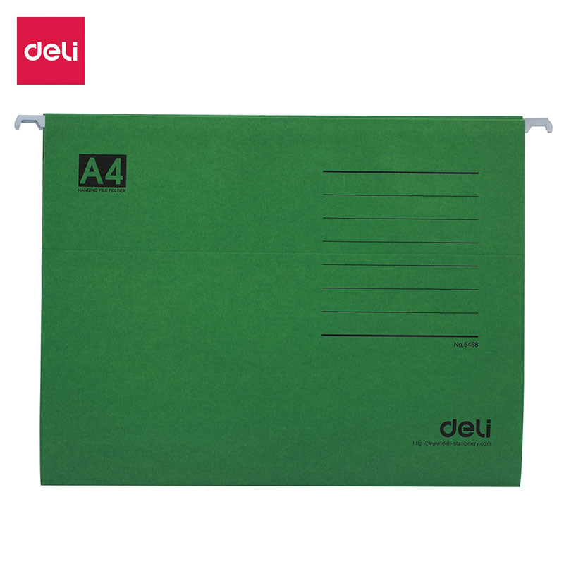 Deli A4 Hanging Document Folder Solid Color 1pc