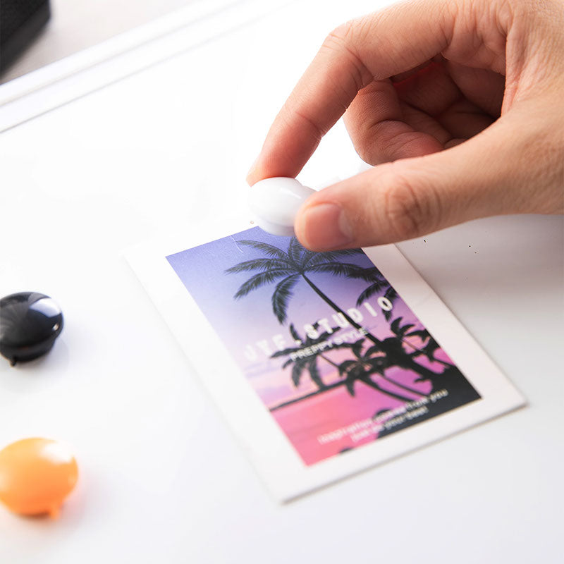 Deli Magnet 20mm 12pc Assorted 6 Color Card