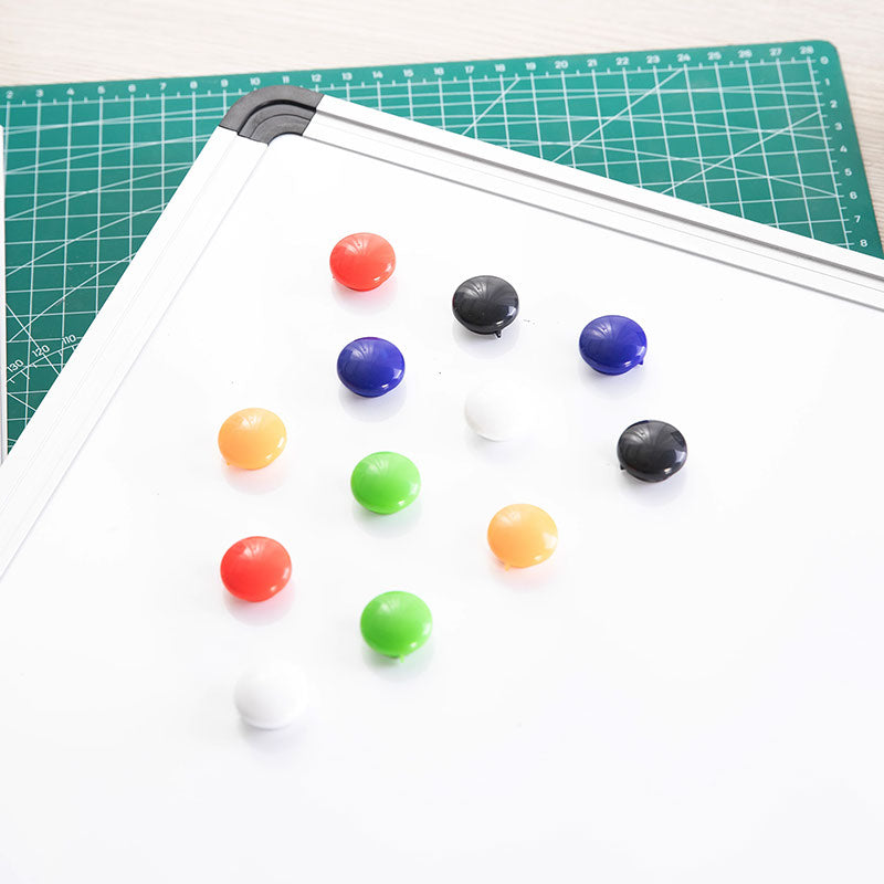 Deli Magnet 20mm 12pc Assorted 6 Color Card